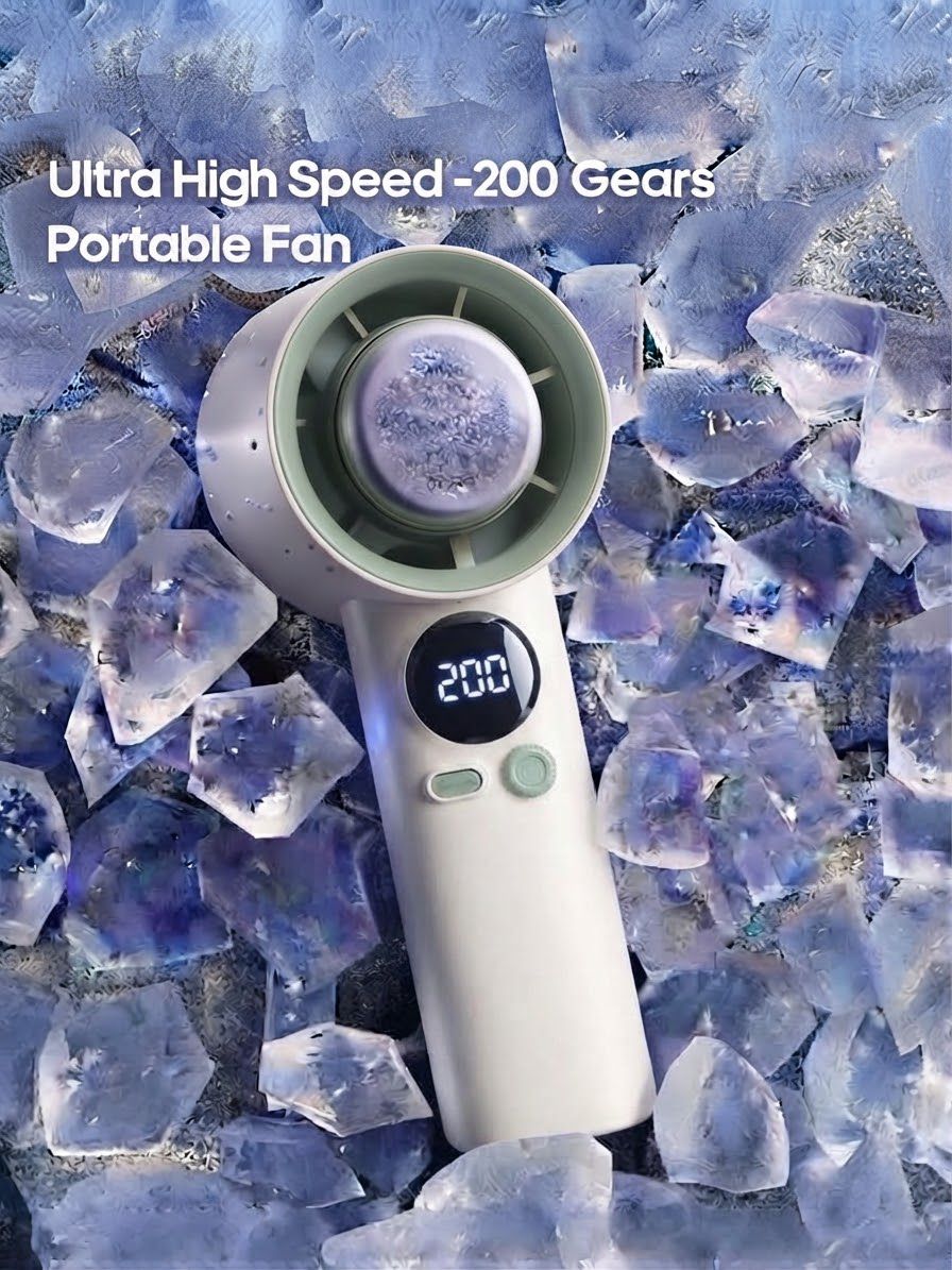 WhatsApp Image 2026-09-04 at 7.36.16 PM (1) Handheld Turbo Jet Fan Mini Portable Ice Cold Fan Generation Brushless Motor Wind High Speed Duct Fans Violent Blower - Image 1