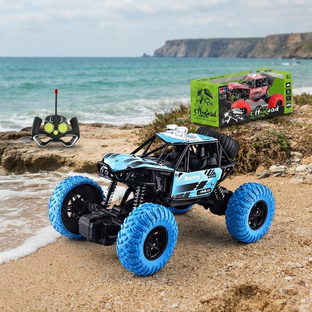 WhatsApp Image 2026-09-06 at 7.28.09 PM Remote Control Car Toy Stunt RC Off Road High Speed Kids Car Rechargeable Car - Image 1