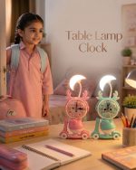 2-in-1 Study Lamp with Digital Clock – LED Desk Light & Alarm Clock for Reading, Homework, Study & Bedroom - Image 2