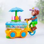 Bump and Go Ice Cream Monkey Van Toy