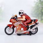 Champion Super Speed Racing Bike Battery Operated Bike With Light & Music Super Speed Racing Motorcycle Honda Toy For Kids