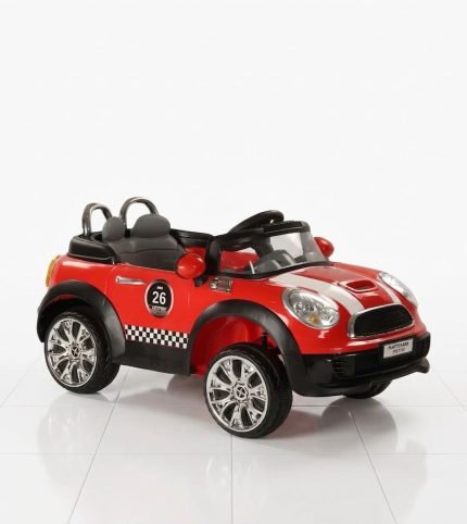 Ride On Mini Cooper Car Both Remote Control & Manual Drive for Kids for 2-8 years